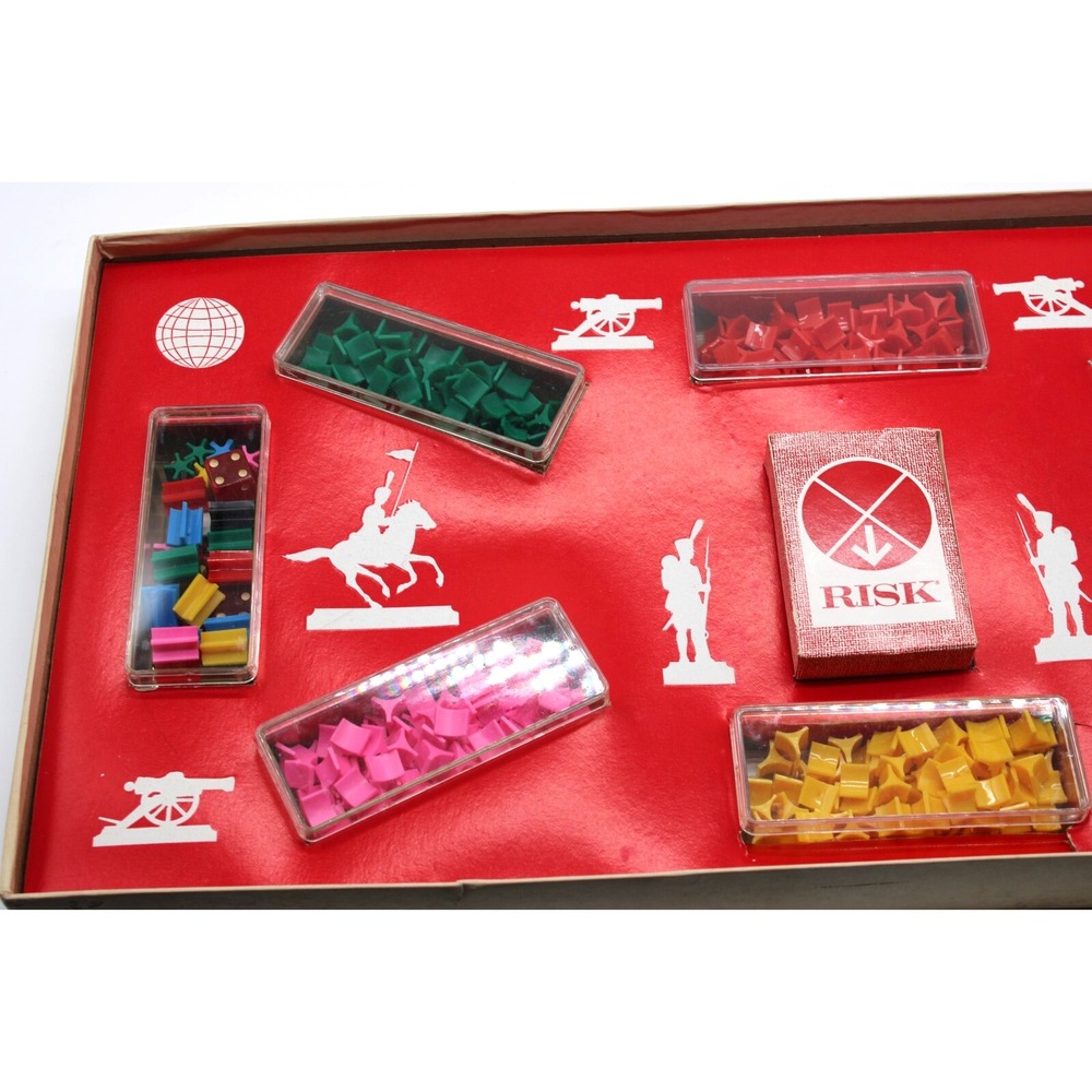 Vintage RISK Continental Board Game 1968 by Parker Brothers (no instructions) - Picture 4 of 11